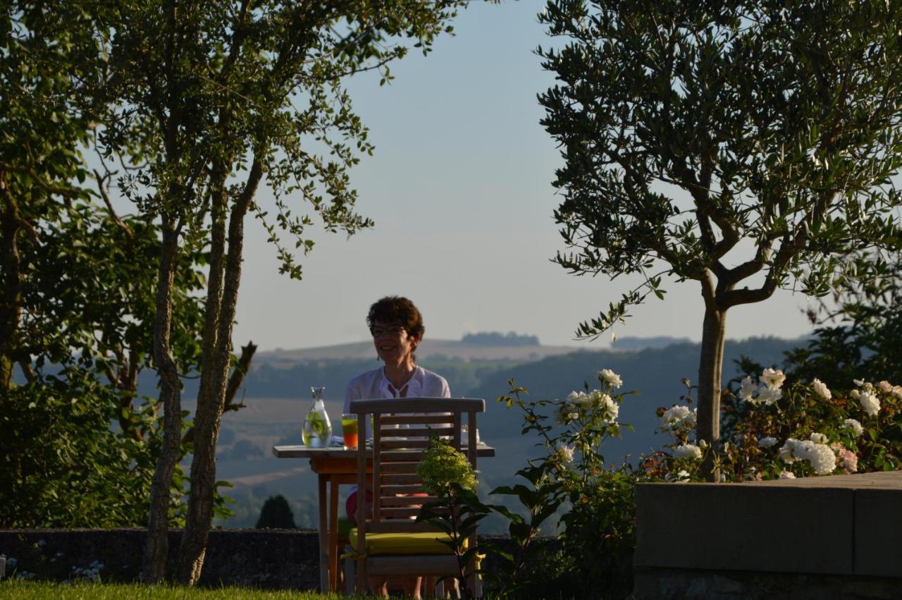 B&B La Mirande De Saint-Clar Bagian luar foto