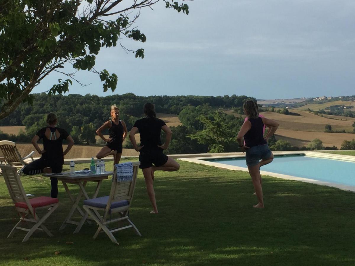 B&B La Mirande De Saint-Clar Bagian luar foto
