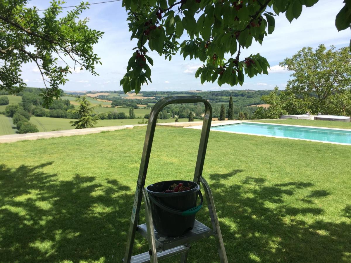 B&B La Mirande De Saint-Clar Bagian luar foto