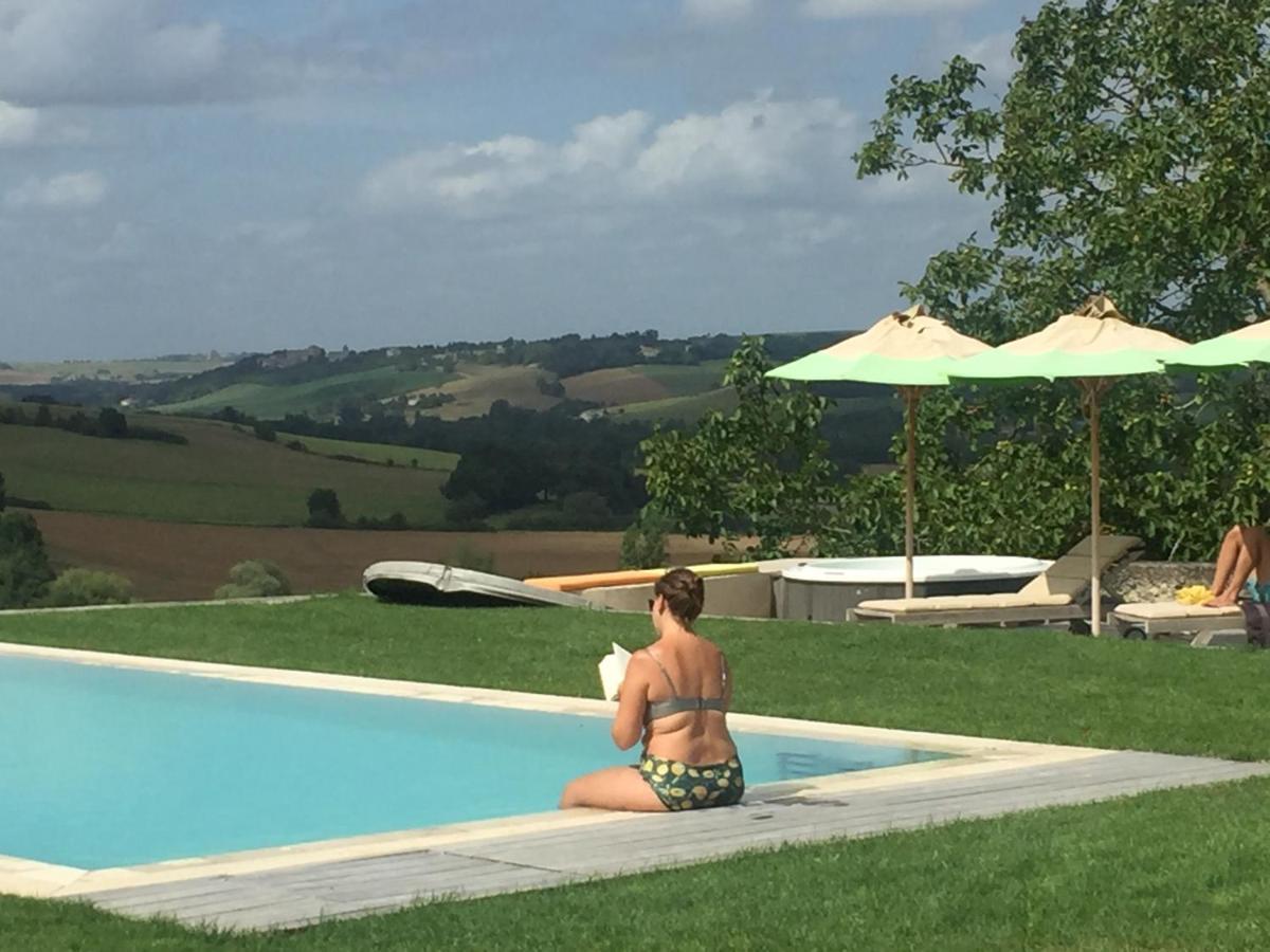 B&B La Mirande De Saint-Clar Bagian luar foto