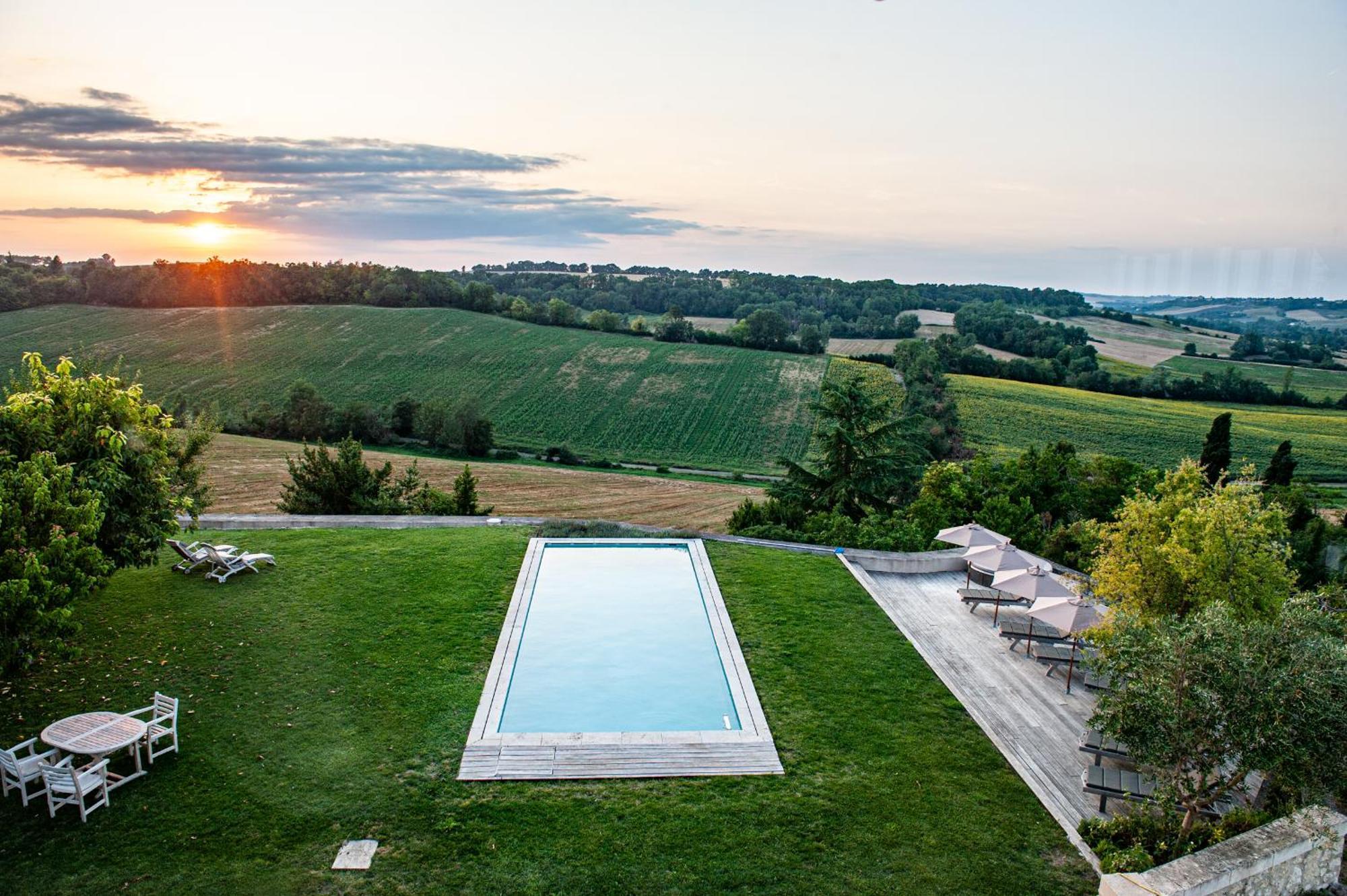 B&B La Mirande De Saint-Clar Bagian luar foto