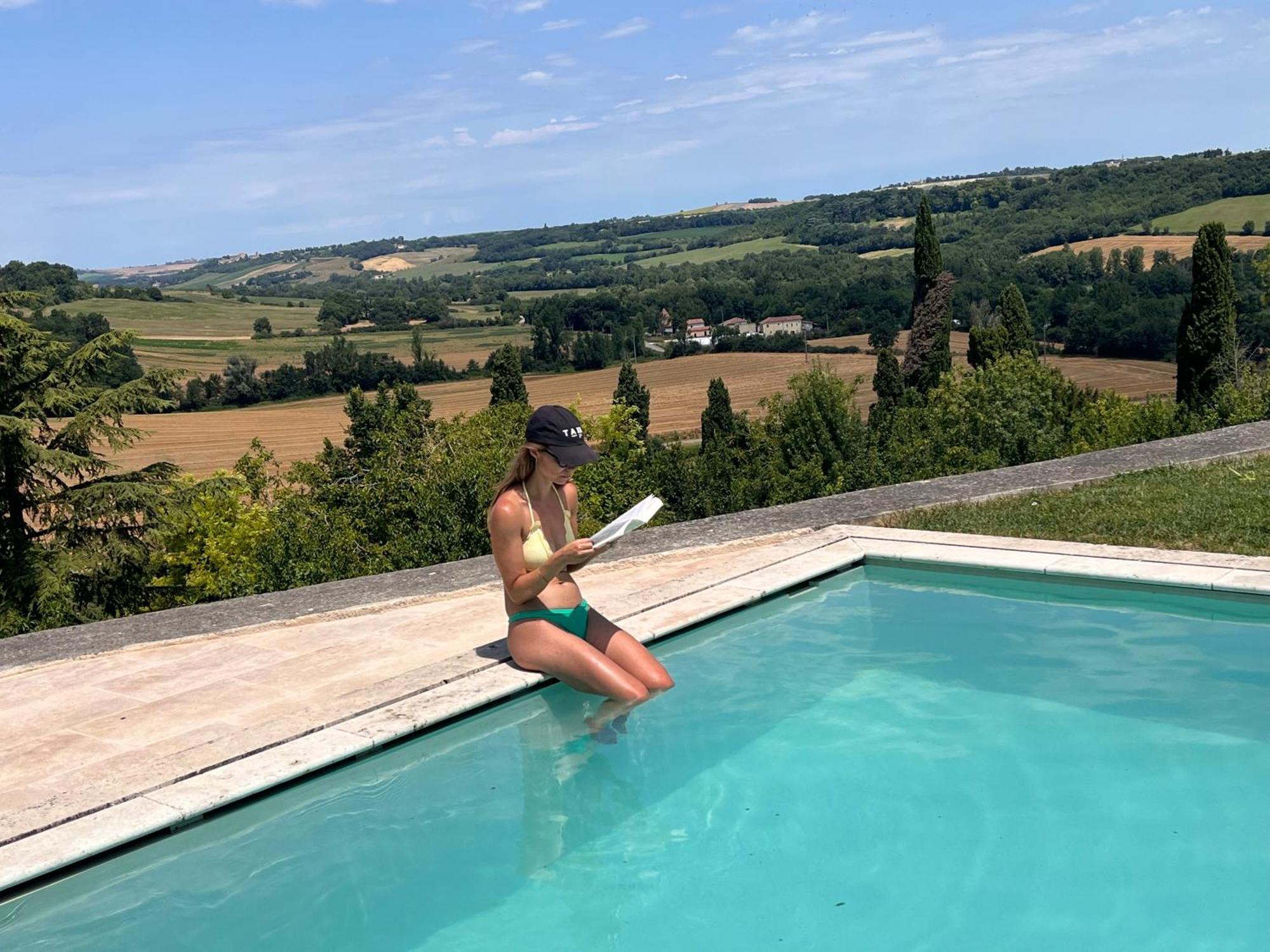 B&B La Mirande De Saint-Clar Bagian luar foto