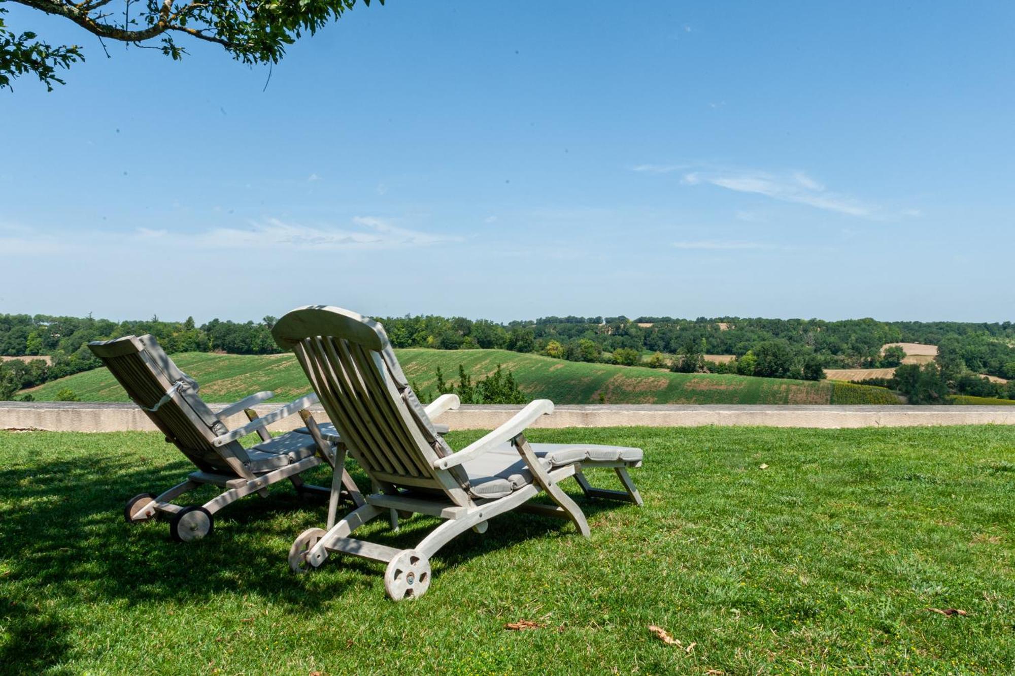 B&B La Mirande De Saint-Clar Bagian luar foto