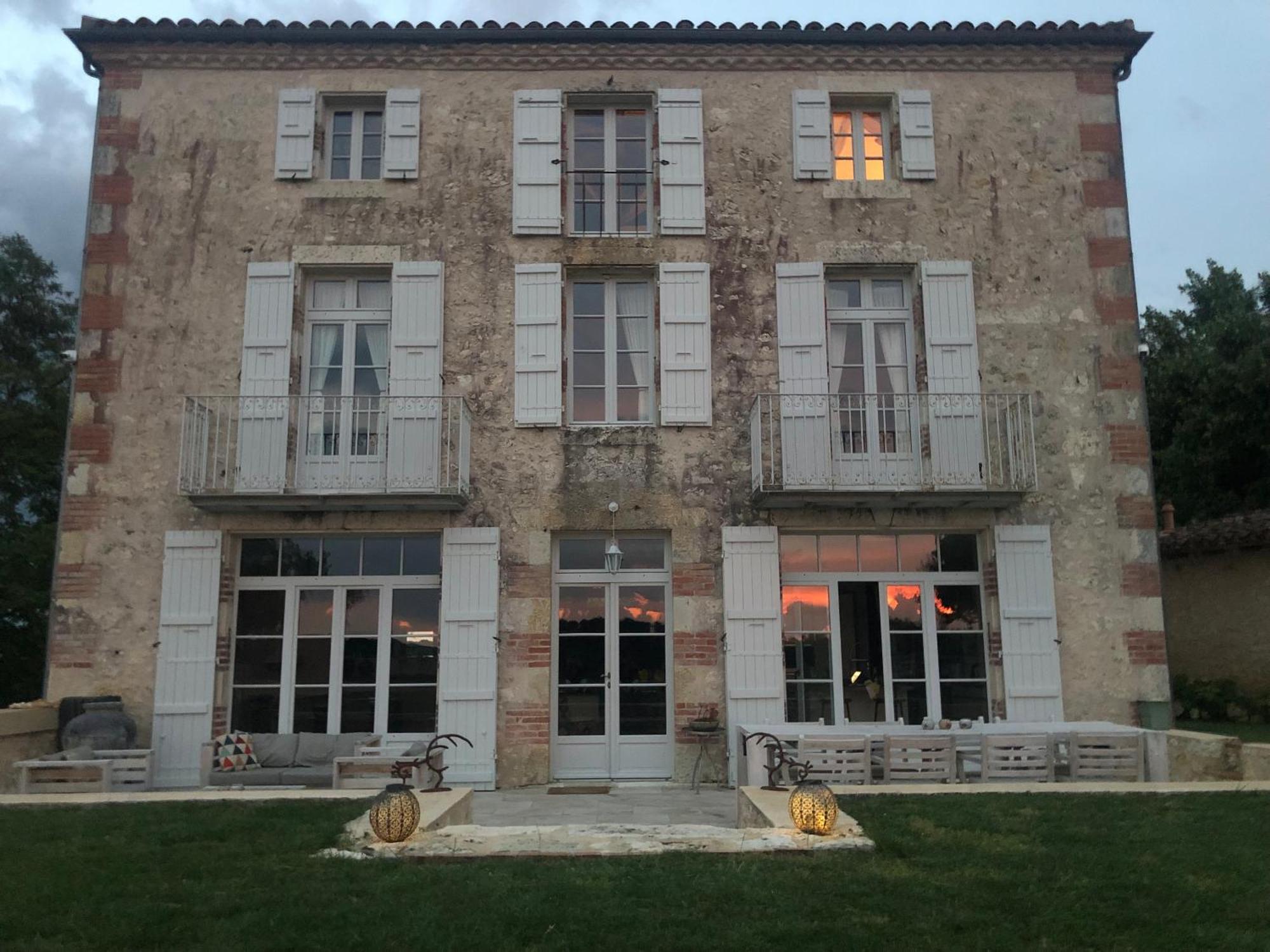 B&B La Mirande De Saint-Clar Bagian luar foto