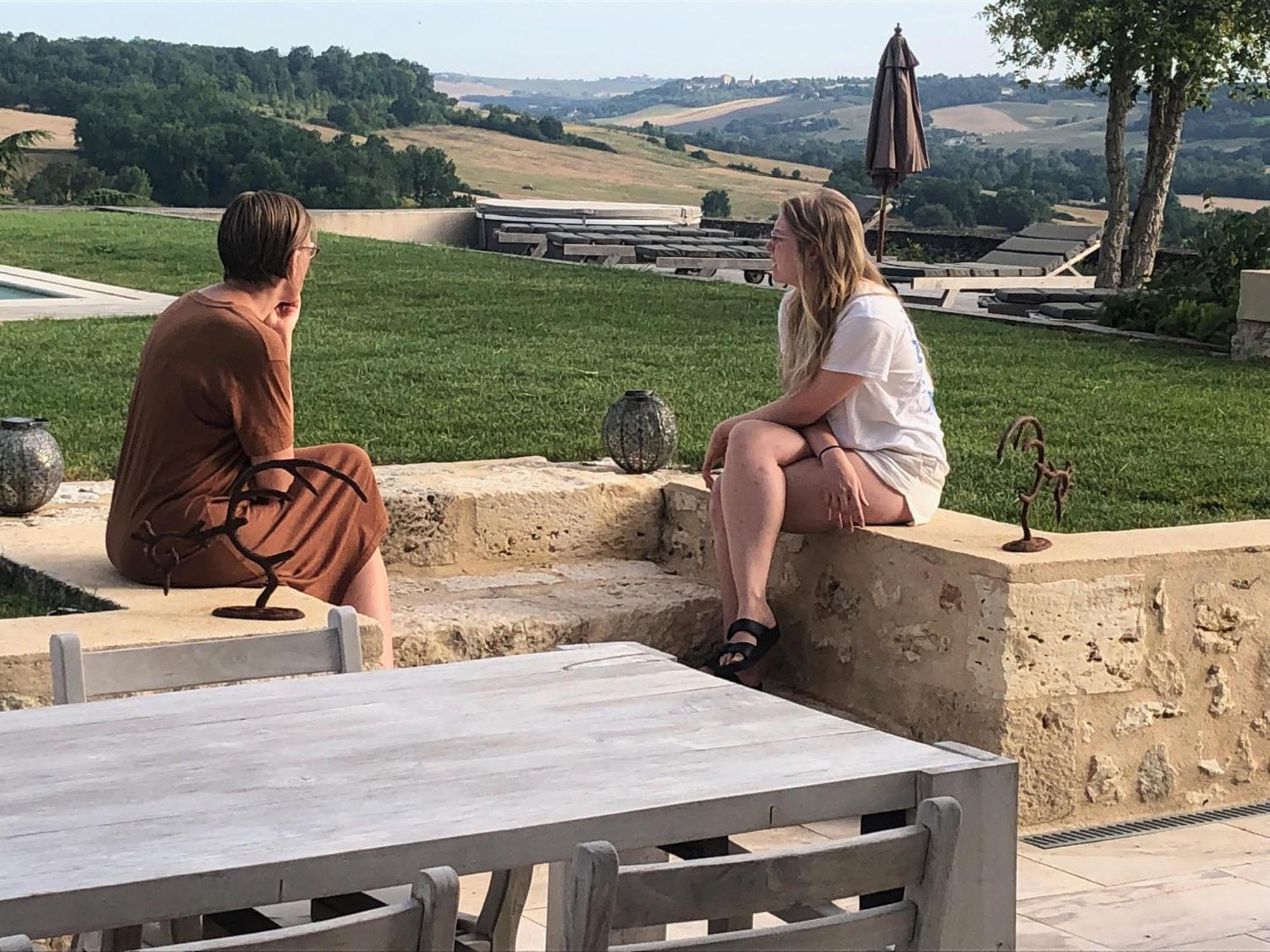 B&B La Mirande De Saint-Clar Bagian luar foto