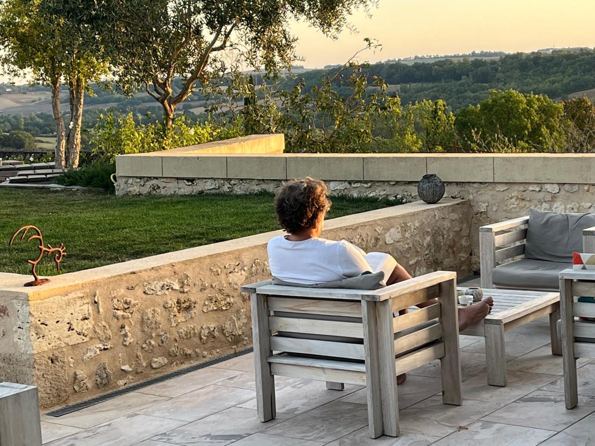 B&B La Mirande De Saint-Clar Bagian luar foto